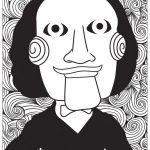 Coloriage Horreur Unique Horreur Jigsaw Billy The Puppet Halloween