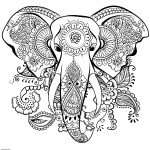 Coloriage Mandala Elephant Meilleur De Coloriage Elephant Anti Stress Adulte Animaux Dessin
