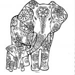 Coloriage Mandala Elephant Unique Elephant Mandala Coloring Pages Part 2