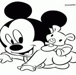 Coloriage Mickey Bébé Nice Coloriage Disney à Imprimer Dessin Sur Coloriagefo