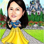Coloriage Princesse Disney Jasmine Unique Kaelcatures Disney Princesses Caricature