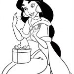 Coloriage Princesse Jasmine Élégant Coloriage Princesse Jasmine Disney Noel Dessin Gratuit à