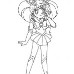 Coloriage Sailor Moon Nice Coloriage Sailor Chibi Moon Gratuit à Imprimer