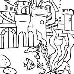 Coloriage Sirene Manga Nouveau Coloriages Coloriage Chateau Des Sirenes Fr Hellokids