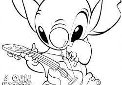 Coloriage Stich Luxe Lilo and Stitch Coloring Pages