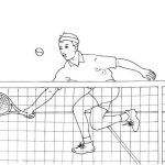 Coloriage Tennis Luxe Coloriage Tennis 5 Coloriage Tennis Coloriages Sports