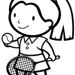 Coloriage Tennis Luxe Tennis2 Sports Coloring Pages Coloring Page & Book For Kids