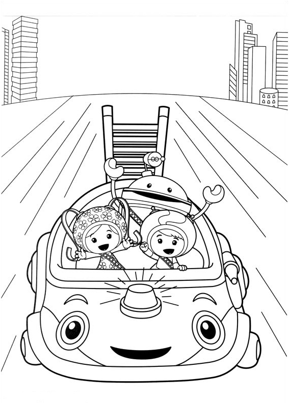 Coloriage Umizoomi Meilleur De Umizoomi Coloring Pages To And Print For Free