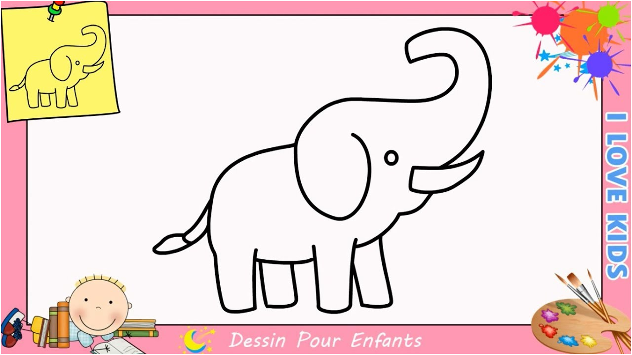 Comment Dessiner Un Elephant Luxe Ment Dessiner Un éléphant Facilement Etape Par Etape