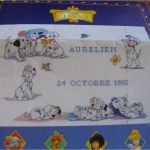 Compte Pour Enfant Meilleur De Tableau Naissance Disney Dalmatiens Broderie Point