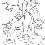 Dessin Animé Le Roi Lion Génial Coloriage Le Rugissement Du Roi Lion Dessin Gratuit à Imprimer
