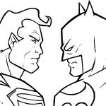 Dessin De Batman Inspiration Coloriage Batman Vs Superman à Imprimer Sur Coloriages Fo