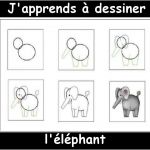 Dessiner Un Éléphant Unique J Apprends à Dessiner Les Animaux Suite La Classe De