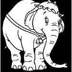 Dumbo Coloriage Unique Coloring Page Dumbo Coloring Pages 4