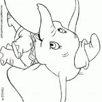 Dumbo Coloriage Unique Dumbo Coloring Page Coloring Home