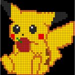 Faire Du Pixel Art Génial Pikachu Perler Bead Pattern Bead Sprite