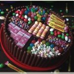 Gateau Au Bonbon Luxe Gravity Cake Skittles Loky Vous Vient à La Bouche