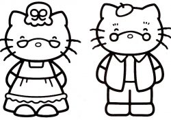 Hello Kitty Coloriage Génial Coloriages Hello Kitty