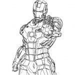 Iron Man Coloriage Élégant Coloriage De Iron Man