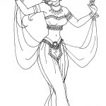 Jasmine Coloriage Luxe Jasmine Deluxe Gown Lineart By Ladyamber On Deviantart