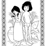 Jeux De La Jungle Gratuit Frais Coloriages Le Livre De La Jungle Shanti Et Mowgli Fr