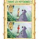 Jeux De La Jungle Gratuit Inspiration A Imprimer Un Jeu De 4 Différences Avec Baloo L’ours