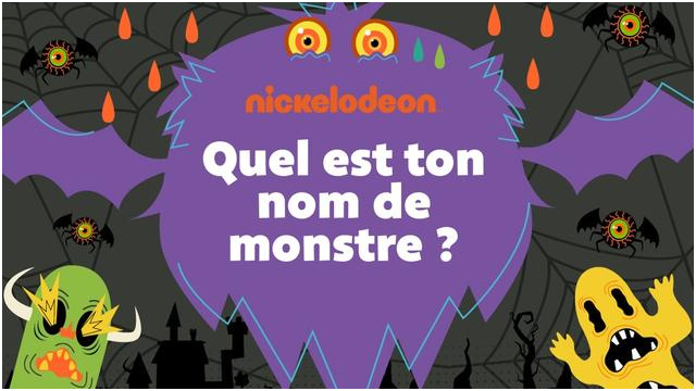 Jeux De Nickelodeon Luxe Quiz Quel Est ton Nom De Monstre
