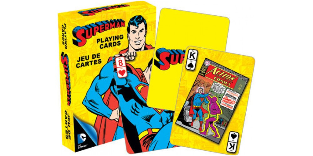 Jeux De Superman Élégant Jeu De Cartes Superman Rétro