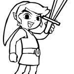 Link Coloriage Génial Printable Zelda Coloring Pages For Kids