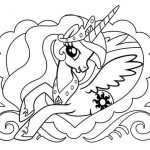 Little Pony Coloriage Meilleur De Coloriage My Little Pony Princesse Celestia A Imprimer