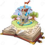 Livre De Conte Luxe Legends Book Clipart