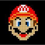 Modele Pixel Art A Imprimer Nice Modele Pixel Art Mario A Imprimer