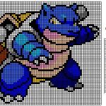 Pixel Art Logiciel Frais 9 Blastoise By Cdbvulpix On Deviantart