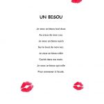 Poeme Pour Enfant Unique Ptine 9 Un Bisou Maternelle