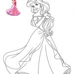 Princesse A Imprimer Luxe Coloriage Princesse Disney Ariel Dessin
