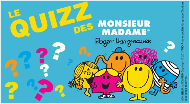 Quizz Pour Enfant Meilleur De Jeux De Le Quizz Des Monsieur Madame Fr Hellokids