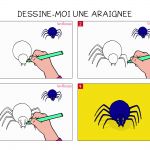 Site Pour Dessiner Nice Apprendre À Dessiner Une Araignée En 3 Étapes Pour