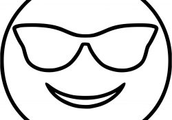 Smiley Coloriage Élégant Coloriage Smiley Emoji Cool Dessin