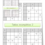 Table De Multiplication Cm1 Nice Travail En Autonomie Ressources Pour Les Enseignants De Cm2