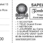 Ticket De Tombola Luxe Sapela Ticket Tombola Des Rois