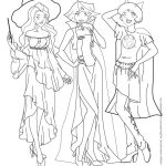 Totally Spies Coloriage Nouveau Coloriage Totally Spies Halloween Dessin