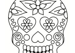 Coloriage À Imprimer Tete De Mort Génial 8 Satisfaisant Coloriage Tete De Mort Mexicaine A Imprimer