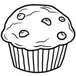 Coloriage Aliments Inspiration Coloriage Des Aliments Muffin