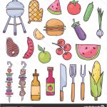 Coloriage Aliments Unique Modèle Vectorielle Continue Avec Dessin Animé Aliments