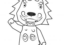 Coloriage Animal Crossing Luxe Coloriage Animal Crossing Lion Jecolorie