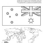 Coloriage Australie Maternelle Meilleur De A Colorier Le Drapeau De L Australie