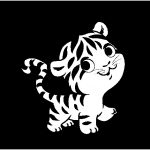 Coloriage Bébé Tigre Meilleur De Coloriage De Bébé Tigre Pour Colorier Coloritou