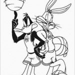 Coloriage Bugs Bunny Nice Bugs Bunny Basketball Coloring Pages