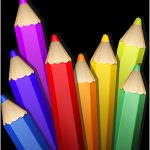 Coloriage Crayon De Couleur Frais Crayons Ecole Scrap Couleurs