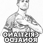 Coloriage Cristiano Ronaldo Luxe Fifa 19 Free Coloring Pages